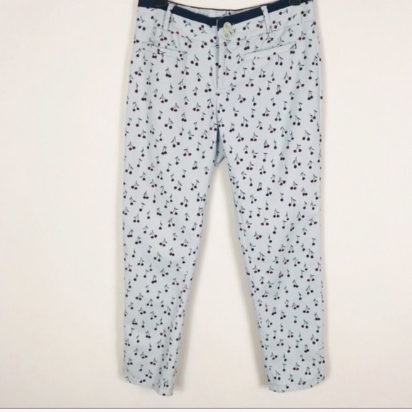 ANTHROPOLOGIE Cartonnier Cherry Charlie Trouser - Picture 5 of 12